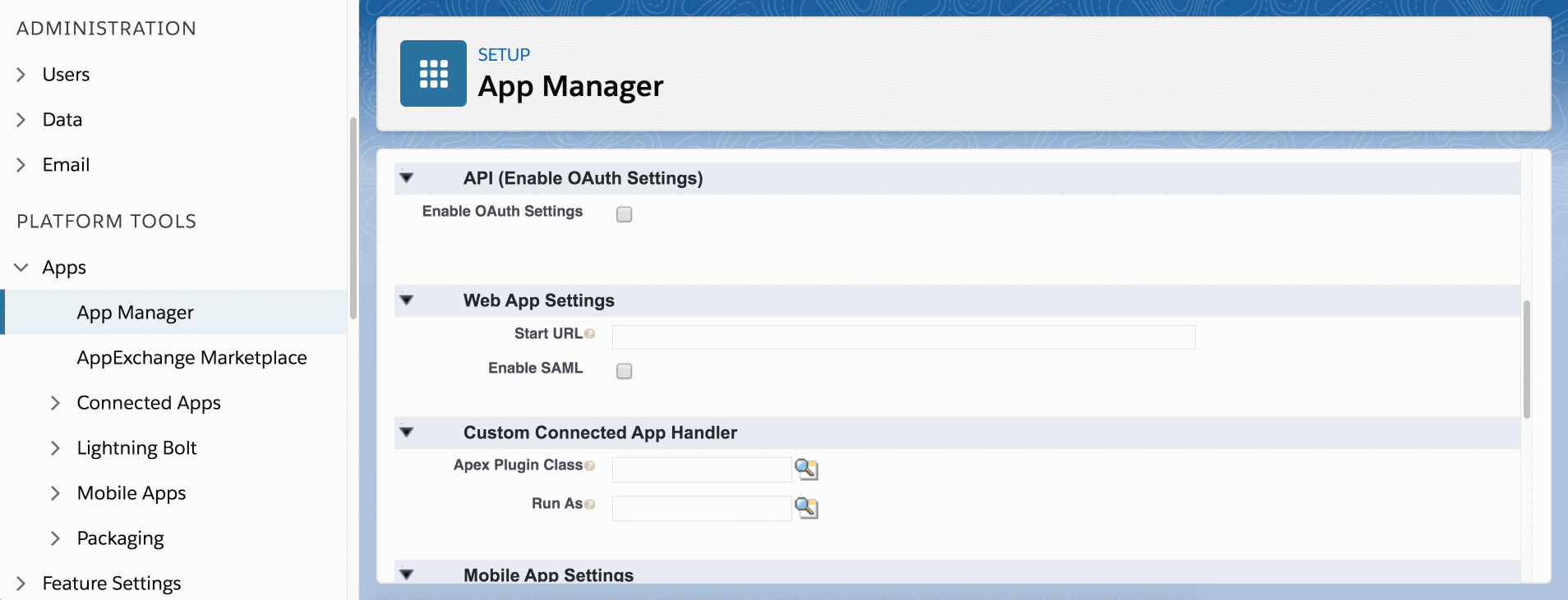 Create_a_new_Salesforce_connected_app_by_completing_the_API_fields_to_enable_OAuth_settings___Tethr_customer_integrations_support_larger_fields.gif